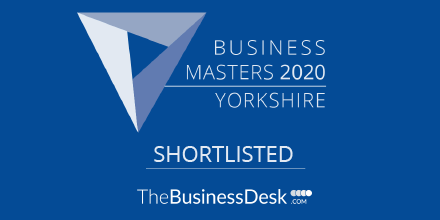 Business Masters 2020 Yorkshire shortlisted award