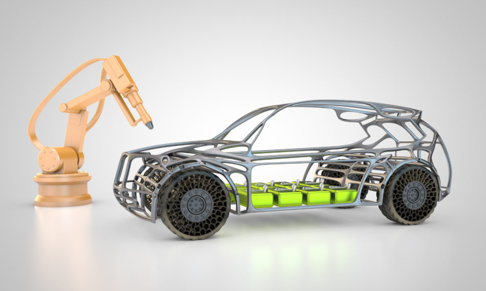 Animation of car battery installation