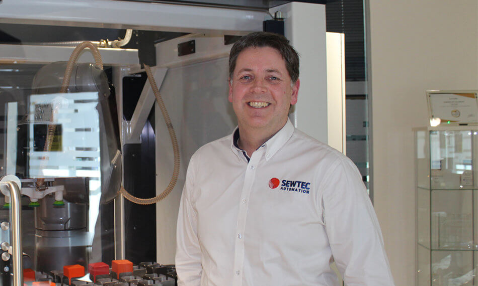 Sewtec Applications Engineer Stewart Hall
