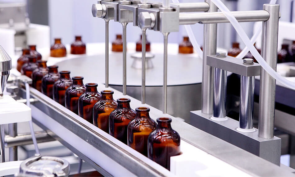 Pharmaceutical bottling factory